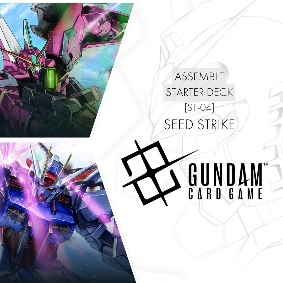 GUNDAM TCG: Assemble Starter Deck 04 [ST04A] – Incluye Gunpla miniatures