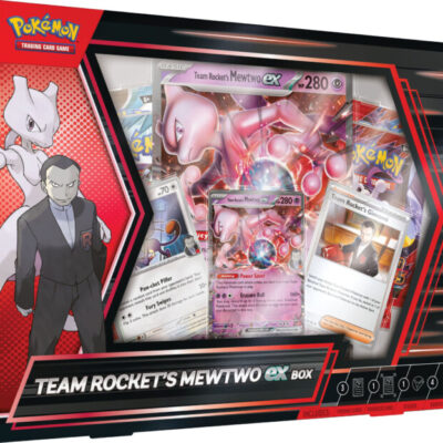 Preventa- Pokémon TCG Team Rocket's Mewtwo EX Box