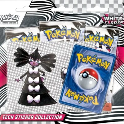 Preventa Wave 1- Scarlet & Violet: Black Bolt –Tech Sticker  – Inglés
