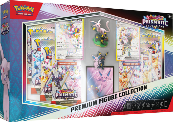 Preventa- Prismatic Evolutions Premium Figure Collection (Inglés)