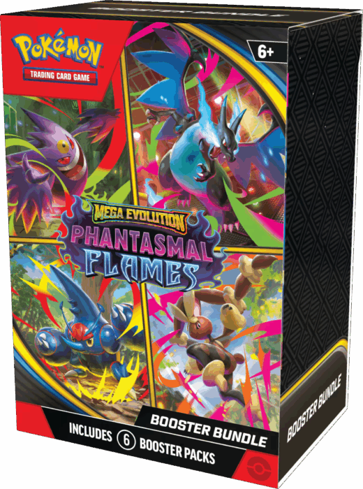 Preventa- Booster Bundle Mega Evolution Phantasmal Flames (Inglés)