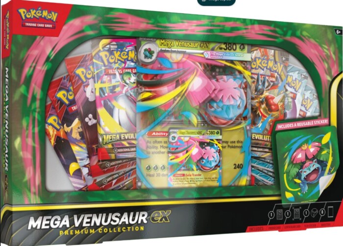 Preventa- Mega Venusaur ex Premium Collection – Inglés