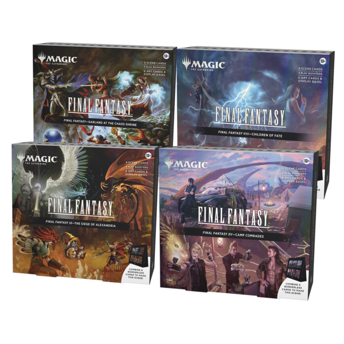 Preventa Kit 4 Scene Box Mtg Final Fantasy