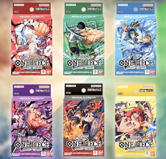 Preventa- Starter Deck One Piece ST31-ST36