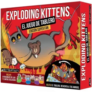 Exploding Kittens el Juego de Tablero