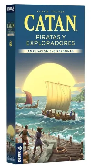 catan piratas y ampliacion - Imagen 1