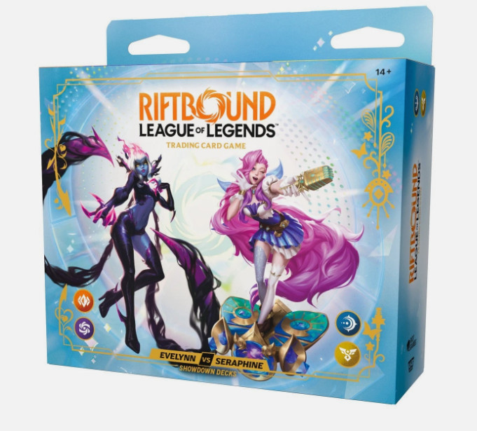 Preventa Deck Evelynn vs Seraphine Riftbound Radiance - Imagen 1
