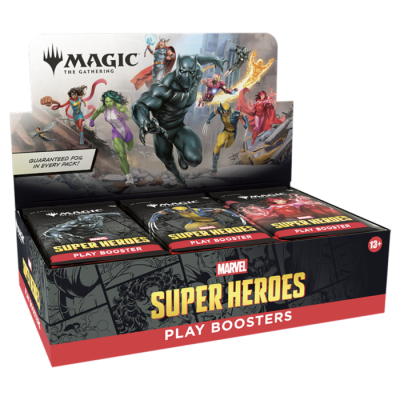 PLay Booster Box Marvel Superheros